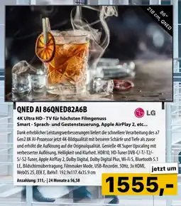 Cosmos QNED AI 86QNED82A6B Angebot