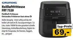 Cosmos Grundig heißluftfritteuse fry 7320 Angebot