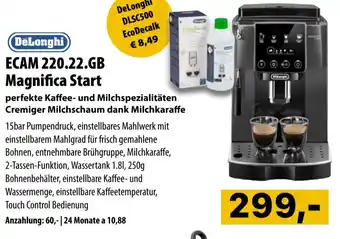 Cosmos DeLonghi ECAM 220.22.GB Magnifica Start Angebot