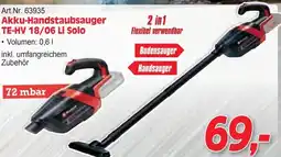 Zgonc Akku-Handstaubsauger TE-HV 18/06 Li Solo Angebot