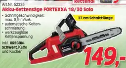 Zgonc Akku-Kettensäge FORTEXXA 18/30 Solo Angebot