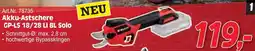 Zgonc Art.Nr. 78735 Akku-Astschere GP-LS 18/28 LI BL Solo Angebot