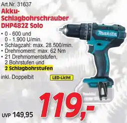 Zgonc Art.Nr. 31637 Akku- Schlagbohrschrauber DHP482Z Solo Angebot