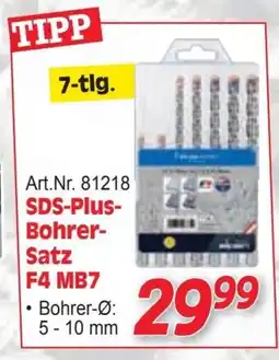 Zgonc Art.Nr. 81218 SDS-Plus- Bohrer- Satz F4 MB7 Angebot