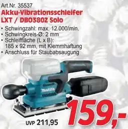Zgonc Art.Nr. 35537 Akku-Vibrationsschleifer LXT/DB038OZ Solo Angebot