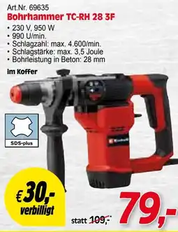 Zgonc Art.Nr. 69635 Bohrhammer TC-RH 28 3F Angebot