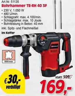 Zgonc Art.Nr. 51135 Bohrhammer TE-RH 40 3F Angebot