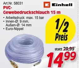 Zgonc Art.Nr. 58031 PVC- Gewebedruckschlauch 15 m Angebot