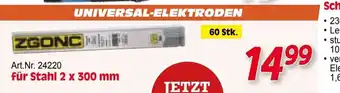 Zgonc Universal-elektroden Angebot