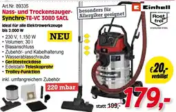 Zgonc Art.Nr. 89335 Nass- und Trockensauger- Synchro-TE-VC 3080 SACL Angebot