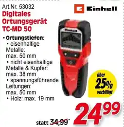 Zgonc Art.Nr. 53032 Digitales Ortungsgerät TC-MD 50 Angebot