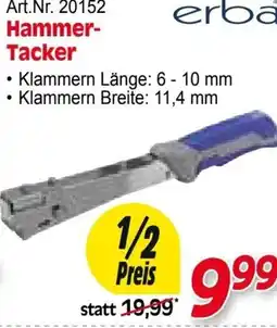 Zgonc Art.Nr. 86952 Hammer- Tacker Angebot