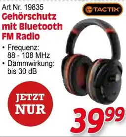 Zgonc Art Nr. 19835 Wera Gehörschutz mit Bluetooth FM Radio Angebot