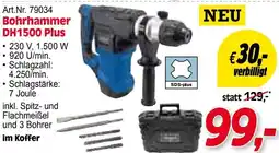Zgonc Art.Nr. 79034 Bohrhammer DH1500 Plus Angebot