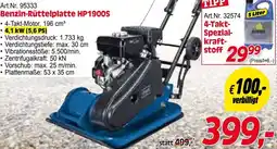 Zgonc Art.Nr. 95333 Benzin-Rüttelplatte HP1900S Angebot