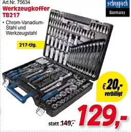 Zgonc Art.Nr. 75634 Werkzeugkoffer TB217 Angebot