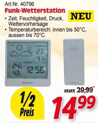 Zgonc Art.Nr. 40796 Funk-Wetterstation Angebot