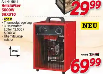 Zgonc Art.Nr. 6644 Heizlüfter 5000W SHX310 Angebot