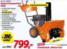 Zgonc Art.Nr. 26933 Benzin-Schneefräse 620E Angebot