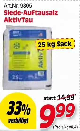 Zgonc Art.Nr. 9805 Siede-Auftausalz AktivTau Angebot