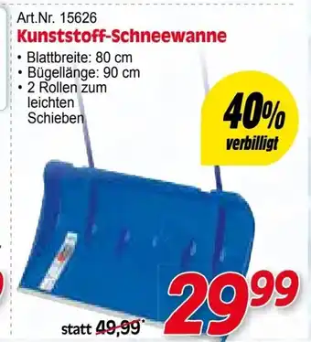 Zgonc Art.Nr. 15626 Kunststoff-Schneewanne Angebot