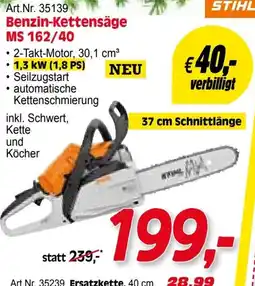 Zgonc Art.Nr. 35139 Benzin-Kettensäge Angebot
