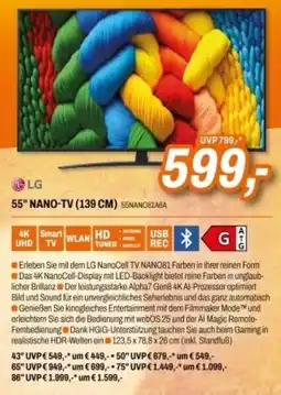 Expert 55" NANO-TV Angebot