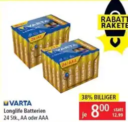 Pagro Diskont Longlife Batterien Angebot