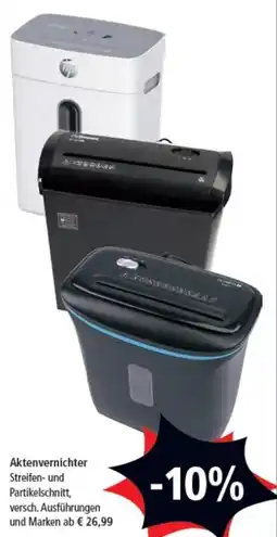 Pagro Diskont Aktenvernichter Streifen-und Partikelschnitt Angebot