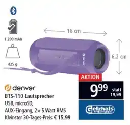 Pagro Diskont BTS-110 Lautsprecher Angebot