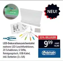 Pagro Diskont LED-Dekorationszeichentafel Angebot