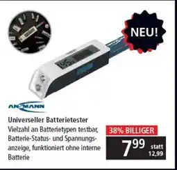 Pagro Diskont Universeller Batterietester Angebot