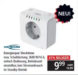 Pagro Diskont Energiespar Steckdose Angebot