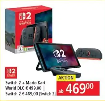 Pagro Diskont Switch 2 + Mario Kart World DLC Angebot