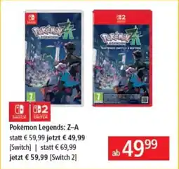 Pagro Diskont Pokémon Legends Z-A Angebot