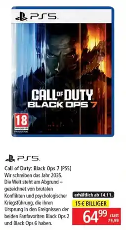 Pagro Diskont Call of Duty Black Ops 7 Angebot