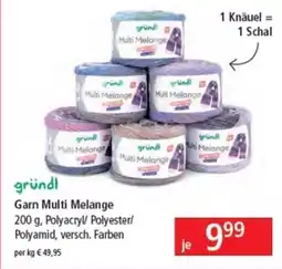 Pagro Diskont Garn Multi Melange Angebot