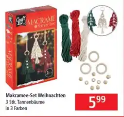 Pagro Diskont Makramee-Set Weihnachten Angebot