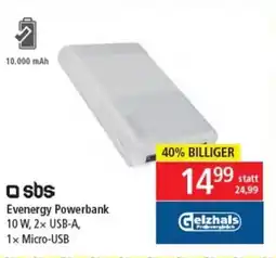 Pagro Diskont Evenergy Powerbank Angebot