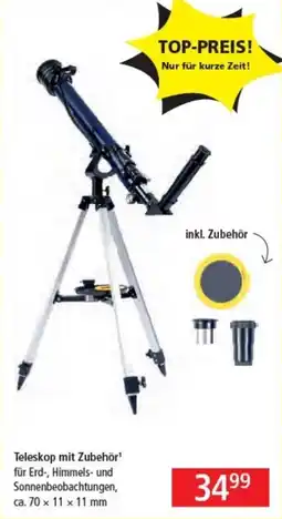 Pagro Diskont Teleskop mit Zubehör Angebot