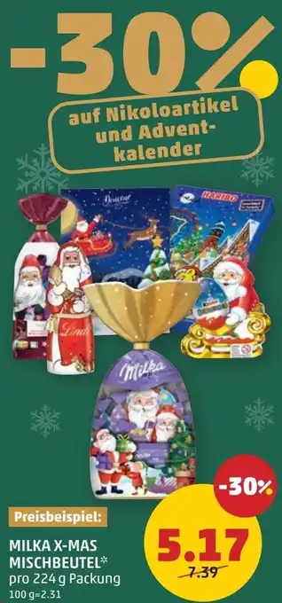 Milka x-mas mischbeutel