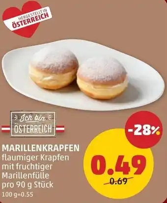 PENNY Marillenkrapfen Angebot