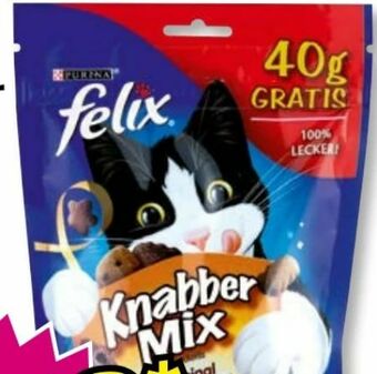 Norma Felix Knabber Mix Katzensnacks Angebot