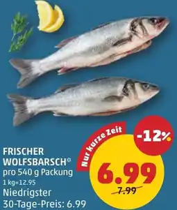 PENNY Frischer wolfsbarsch Angebot