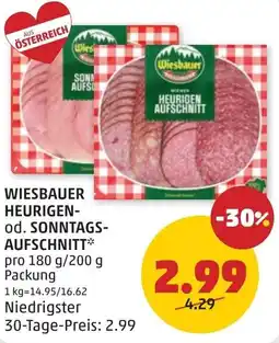 PENNY Wiesbauer heurigen Angebot
