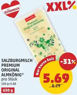 PENNY Salzburgmilch premium original almkönig Angebot