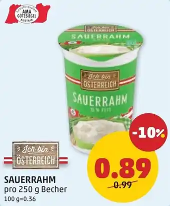 PENNY Sauerrahm Angebot