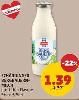 PENNY Schärdinger bergbauern- milch Angebot