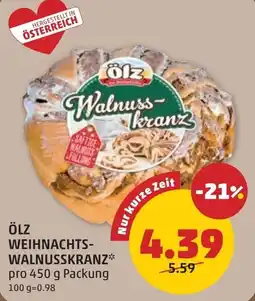 PENNY Ölz weihnachts- walnusskranz Angebot