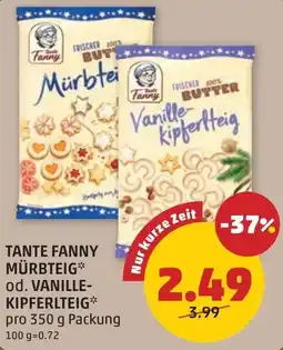 PENNY Tante fanny mürbteig Angebot